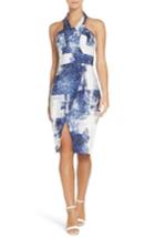 Women's Cooper St Liquid Metal Midi Dress - Blue