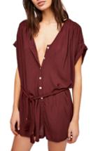 Women's Catherine Catherine Malandrino Braden Smocked Crop Jumpsuit