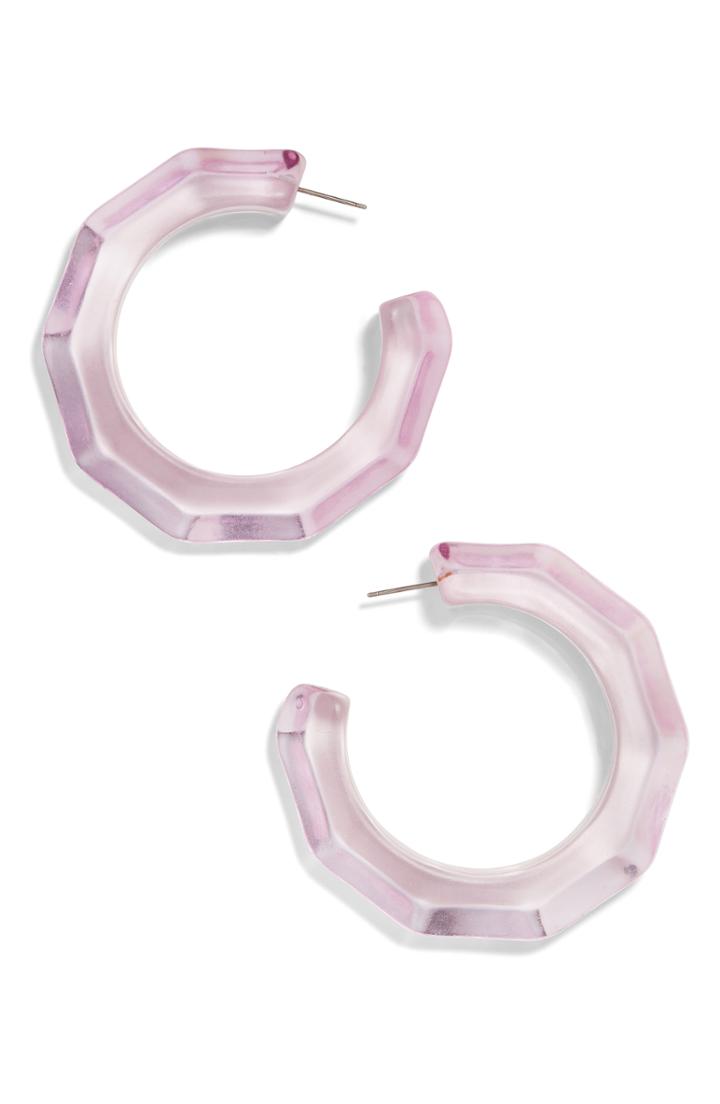 Women's Baublebar Geometric Hoop Earrings