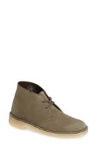 Women's Clarks Desert Bootie M - Green
