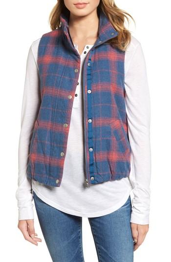 Women's Dylan Plaid Flannel Vest
