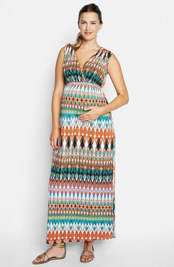 Women's Maternal America Maxi Dress