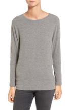 Women's Cupcakes And Cashmere 'chey' Dolman Sleeve Top - Grey