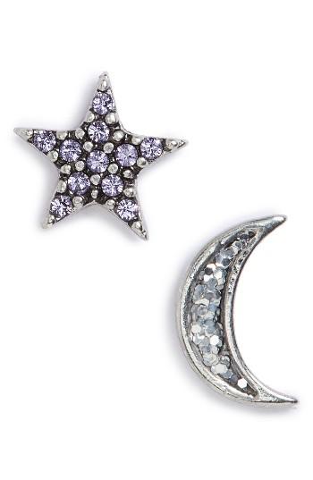 Women's Marc Jacobs Moon & Star Mismatch Stud Earrings