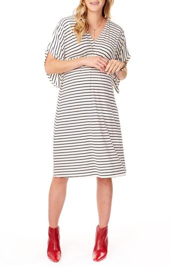 Women's Ingrid & Isabel Split Kimono Sleeve Maternity Dress - White