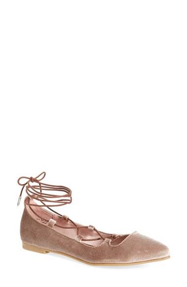 Women's Chinese Laundry Endless Summer Pointy Toe Ghillie Flat