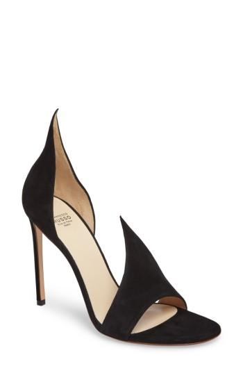 Women's Francesco Russo Flame Sandal Us / 41eu - Black