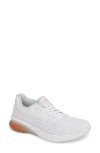 Women's Asics Gel-kenun Running Shoe B - White