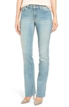 Women's Nydj 'billie' Stretch Mini Bootcut Jeans - Blue