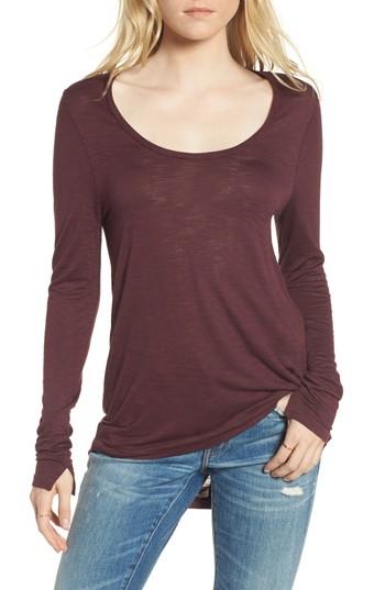 Women's Madewell Anthem Long Sleeve Tee - Blue
