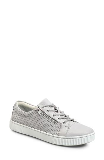Women's B?rn Tamara Perforated Sneaker M - Grey