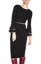 Women's Treasure & Bond Cozy Sweater Dress, Size - Burgundy