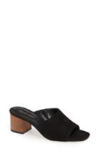 Women's Pelle Moda Whitney Slide Sandal M - Black
