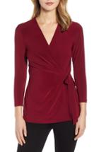 Women's Anne Klein Wrap Style Top