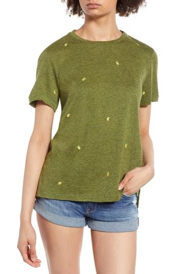 Women's Currently In Love Lemon Tee - Green