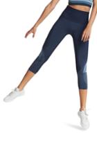 Women's Lndr Spectrum High Waist Crop Seamless Leggings /small - Blue