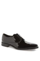 Men's Calibrate 'reggio' Patent Leather Derby M - Black