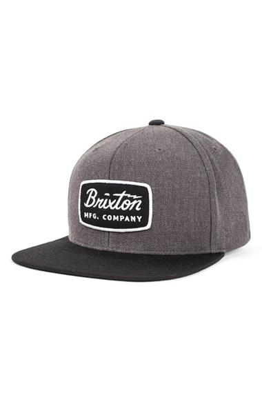 Men's Brixton 'jolt' Snapback Cap - Black