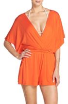 Women's Trina Turk Cover-up Romper - Red