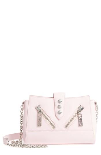 Kenzo Mini Kalifornia Leather Shoulder Bag - Pink
