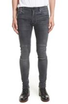 Men's Belstaff Tattenhall Washed Denim Skinny Jeans - Grey