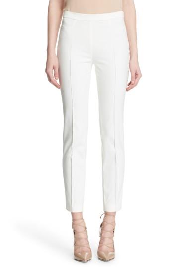 Women's Akris Punto 'franca' Techno Cotton Blend Ankle Pants