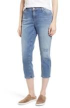 Women's Eileen Fisher Tapered Stretch Organic Cotton Crop Jeans