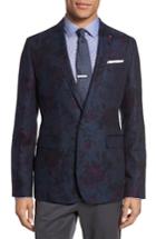 Men's Ted Baker London Florenc Floral One-button Blazer