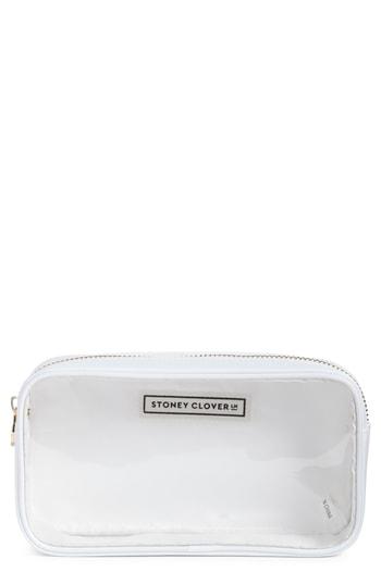 Stoney Clover Lane Small Pouch, Size - White
