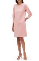 Women's Lafayette 148 New York Caddie Finesse Crepe Dress - Pink