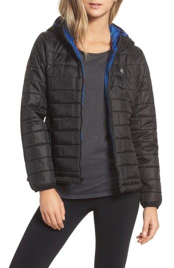 Women's Human Performance Engineering Highland Reversible Quilted Puffer Jacket - Black
