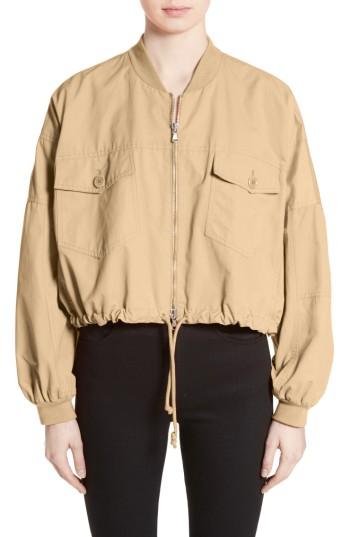 Women's Moschino Crop Jacket Us / 46 It - Beige