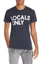 Men's Aviator Nation Locals Only Graphic T-shirt - Grey