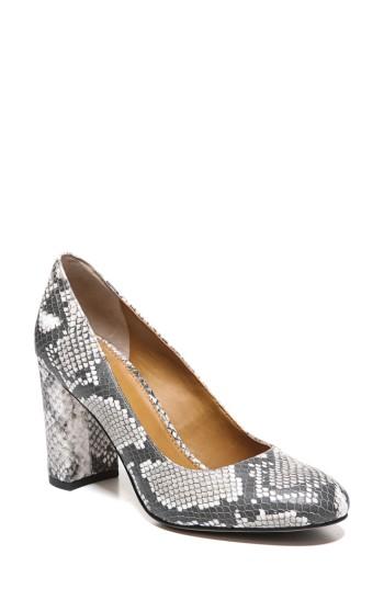 Women's Sarto By Franco Sarto Aziza Block Heel Pump .5 M - Beige
