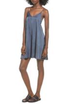 Women's Pst By Project Social T Brushed Satin Slipdress - Blue