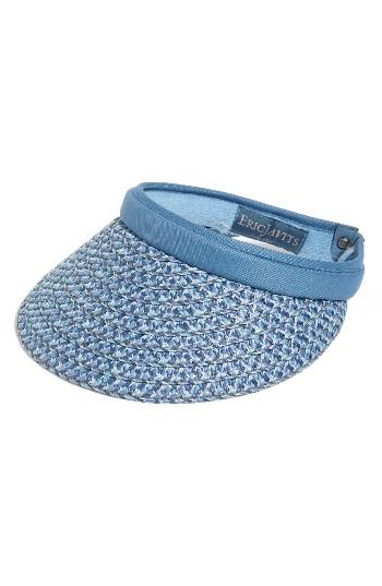 Women's Eric Javits Bradfield Packable Visor - Blue