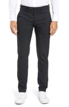 Men's Ted Baker London Portula Slim Fit Check Trousers R - Blue