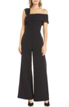 Women's Topshop Wide Leg Crop Overalls Us (fits Like 0) - Blue