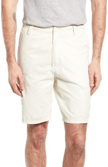 Men's Quiksilver Waterman Collection Maldive Cargo Shorts - White