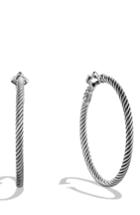 Women's David Yurman 'cable Classics' Large Hoop Earrings