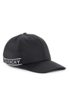 Men's Givenchy Curved Peak Ball Cap - Black