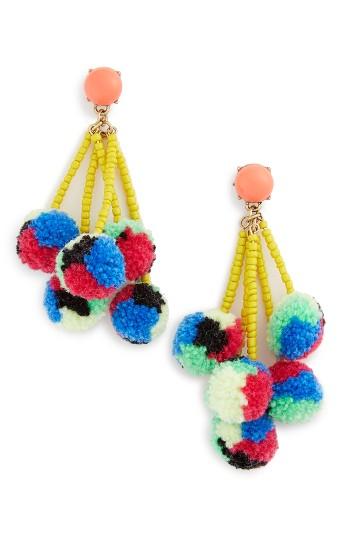 Women's Baublebar Caicos Pompom Drop Earrings