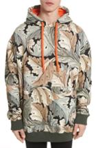 Men's Loewe William Morris Print Oversize Hoodie