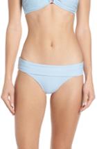 Women's Heidi Klein Foldover Bikini Bottoms - Blue