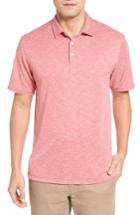 Men's Tommy Bahama New Double Tempo Spectator Jersey Polo - Red