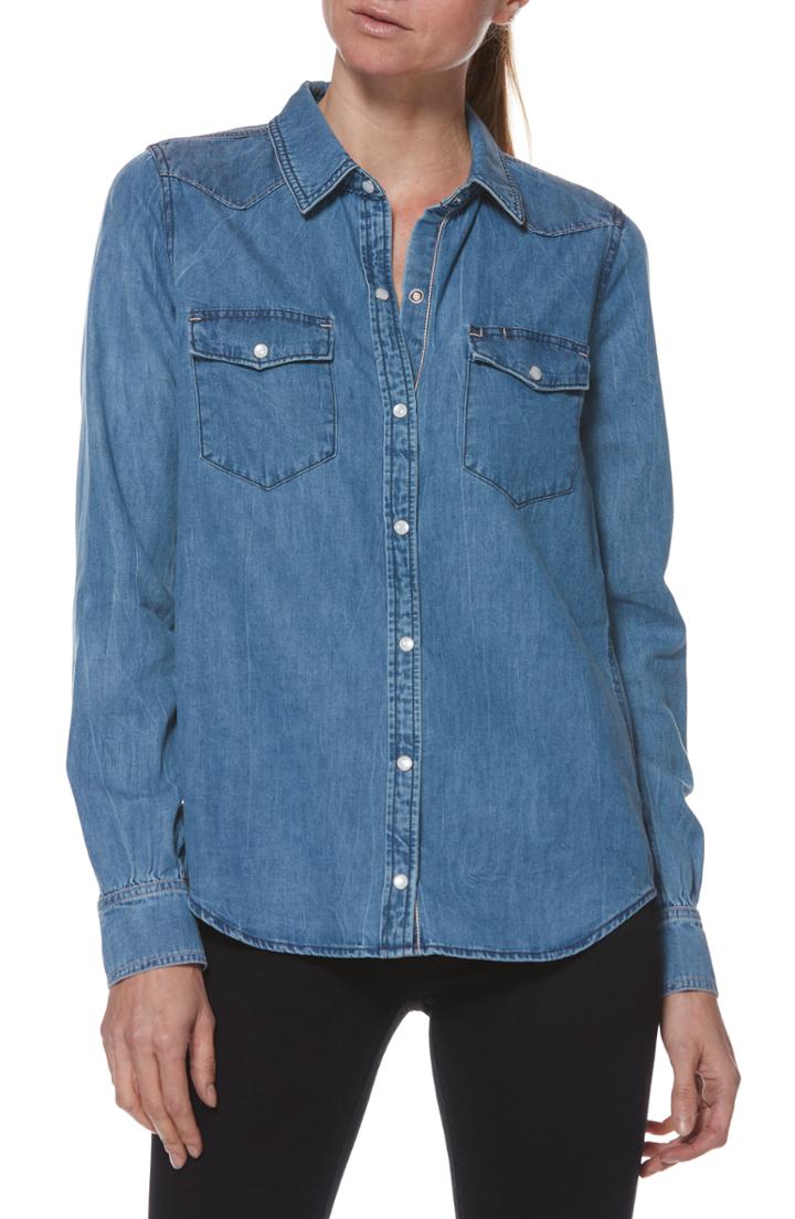 Women's Paige Kase Western Shirt - Blue