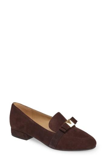 Women's Michael Michael Kors Caroline Loafer .5 M - Brown
