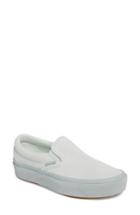 Women's Vans Platform Slip-on Sneaker .5 M - Blue