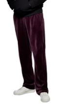 Men's Topman Velour Pants - Purple