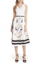 Women's Ted Baker London High Grove Fit & Flare Dress - Black